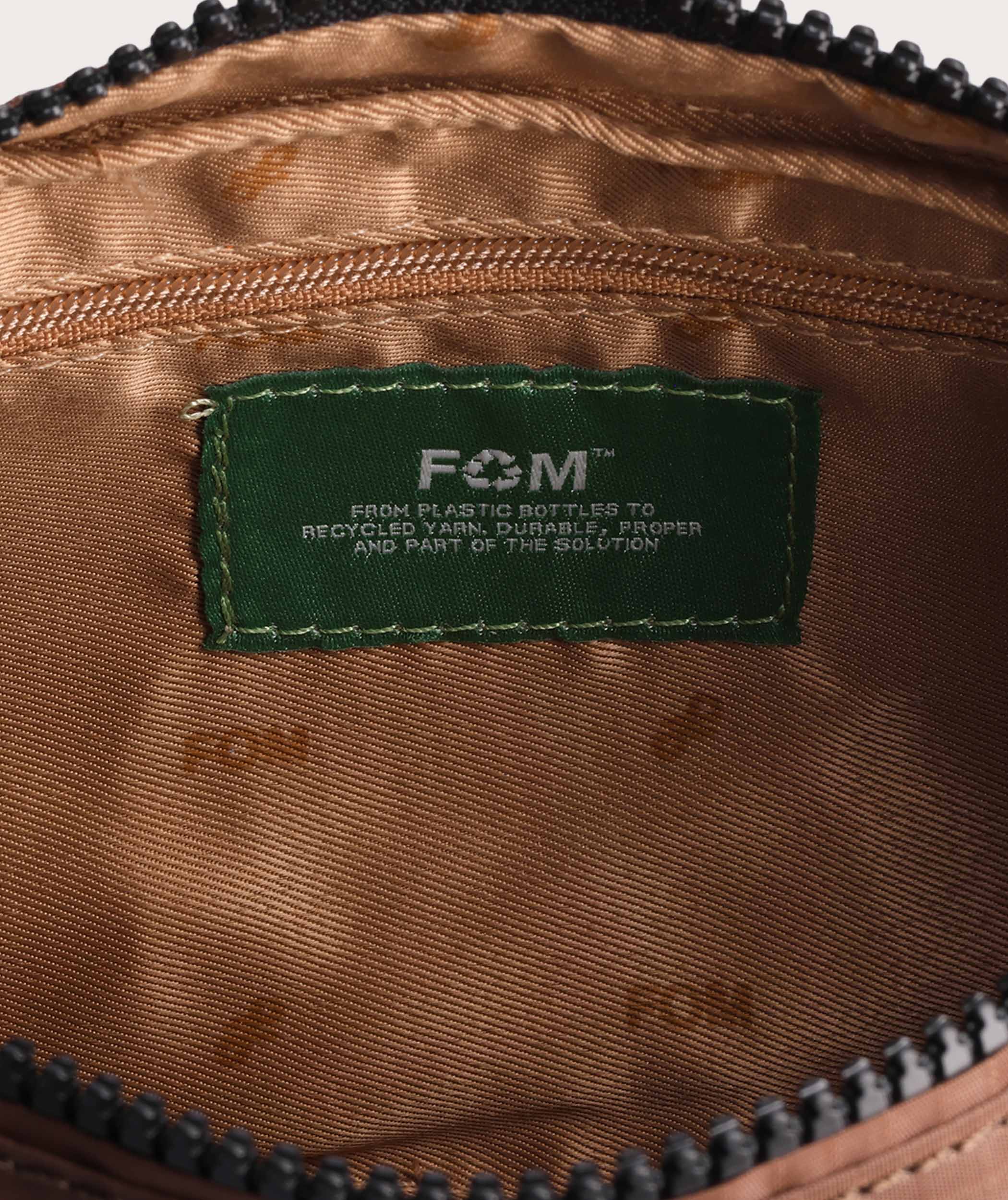 FOM Recycled Rover Crossbody - Coffee