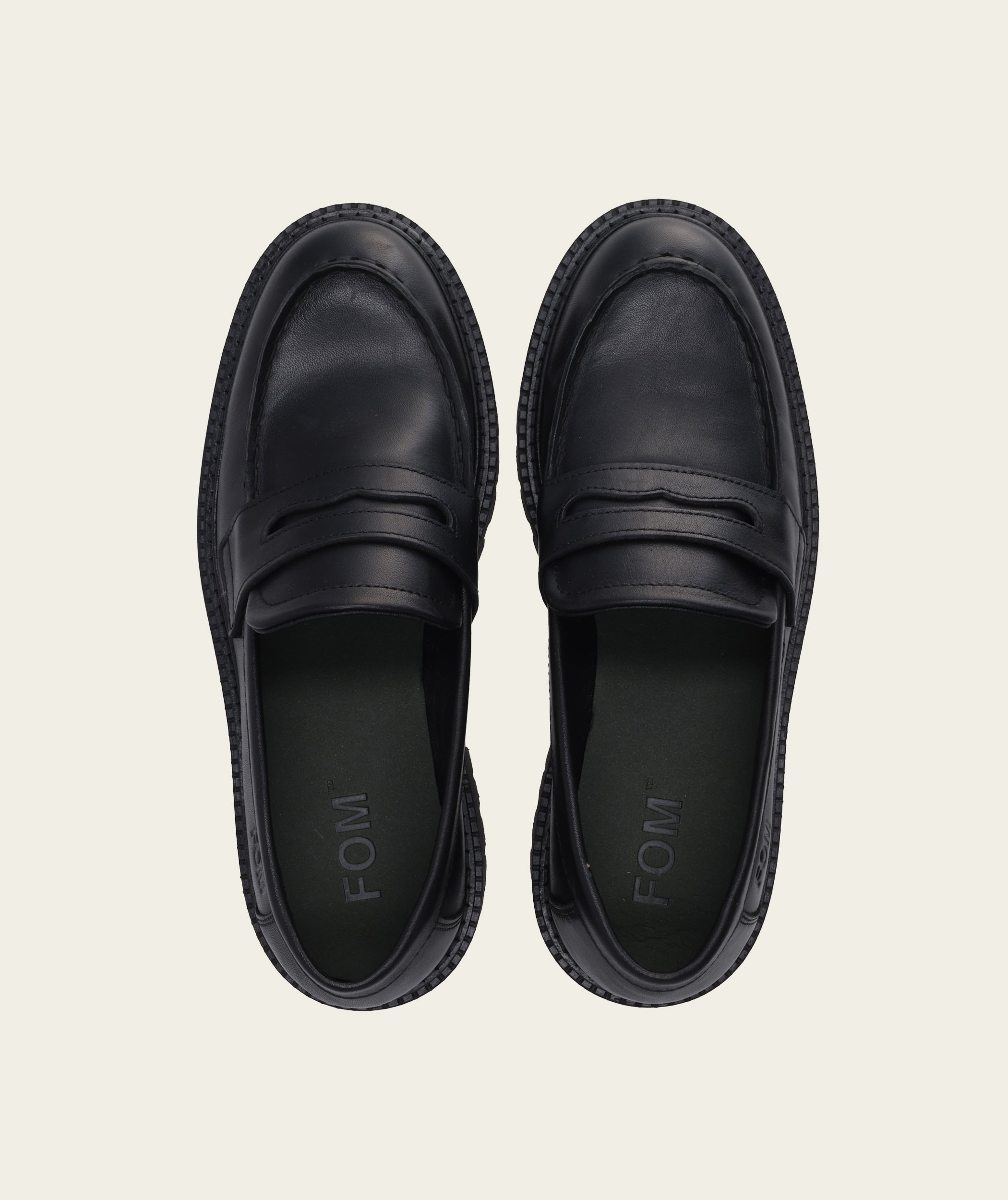 Penny Loafer - Triple Black