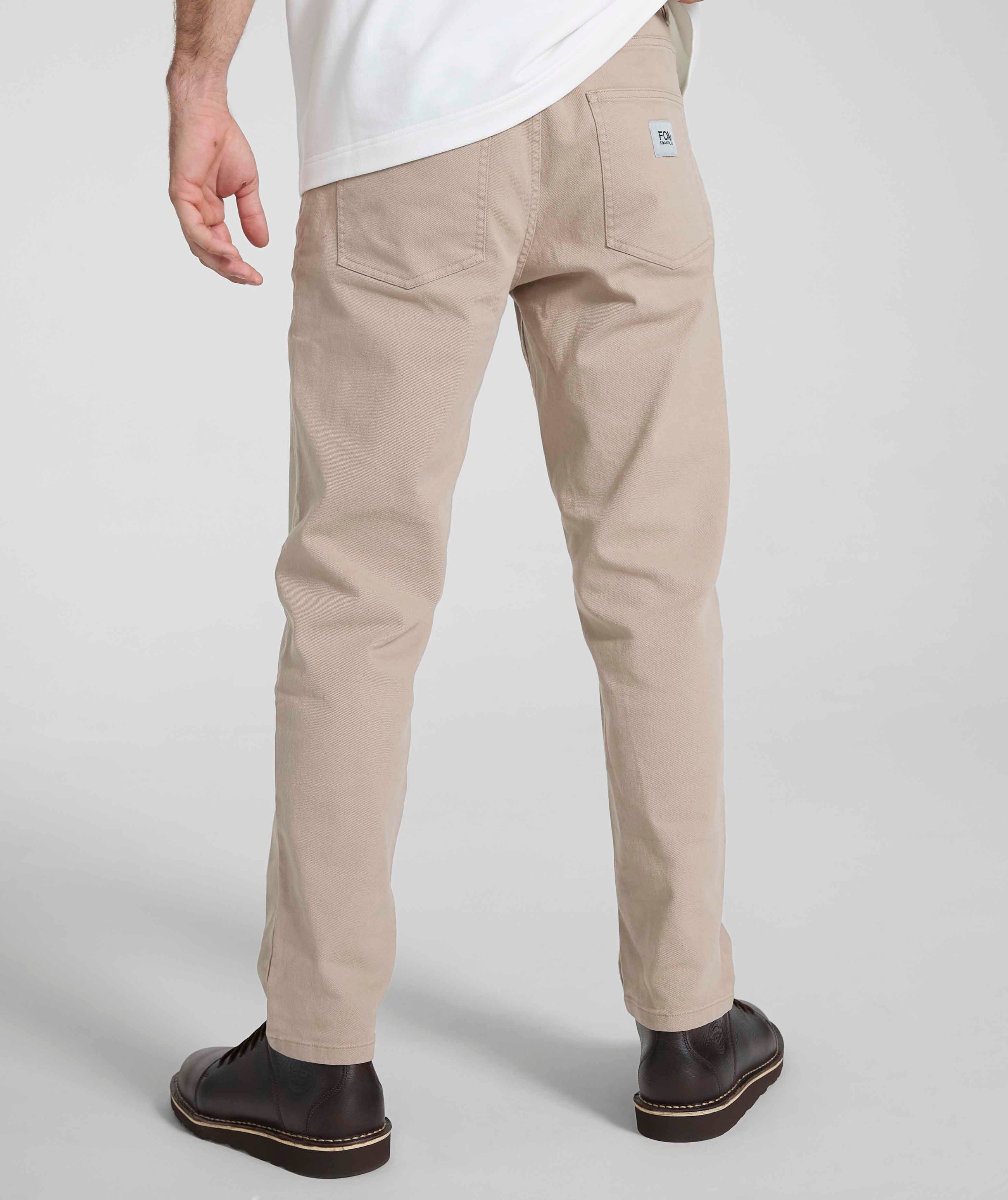 FOM x Kolisi Denim Pants - Sand