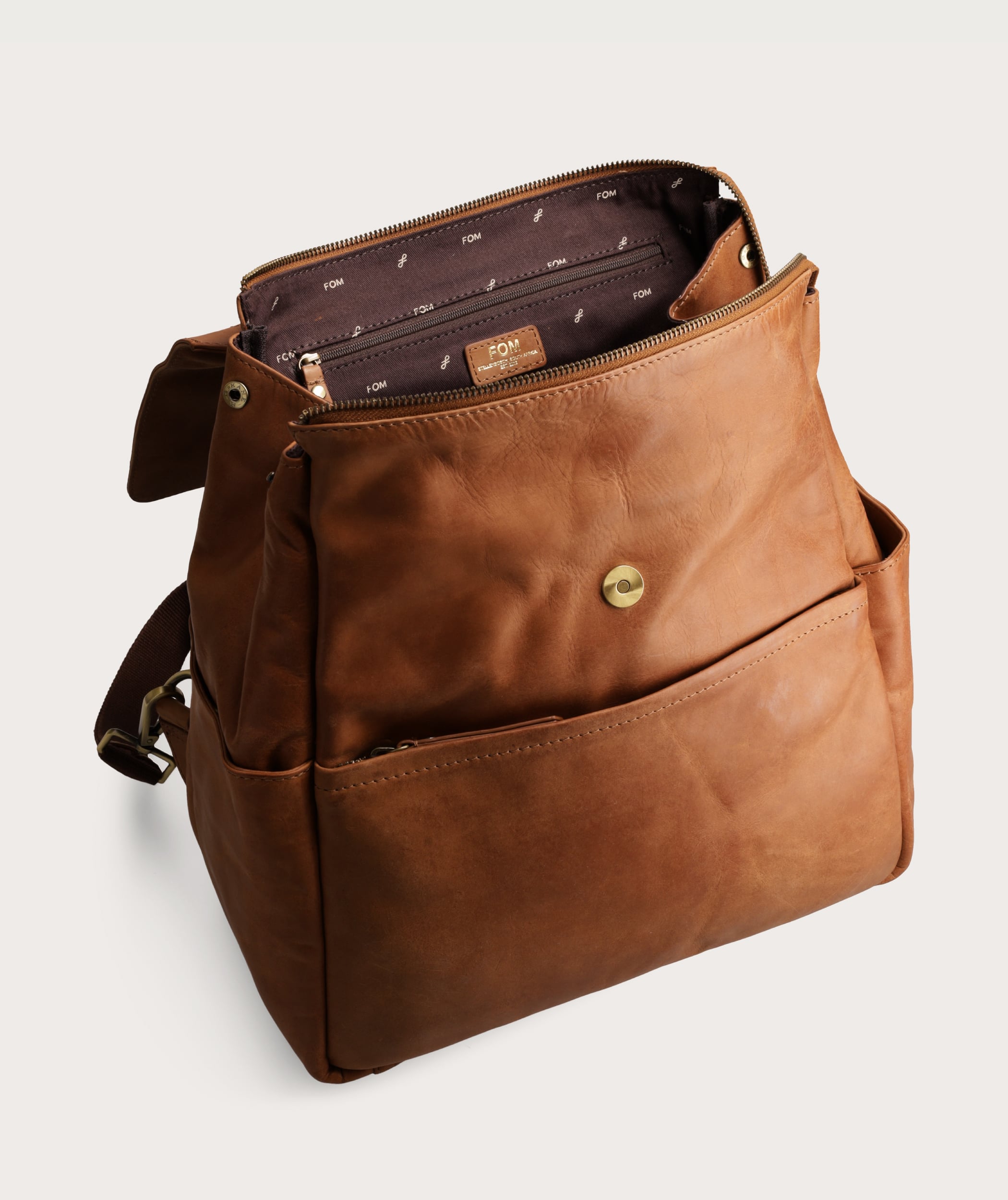 FOM Lisa Nappy Bag - Pecan
