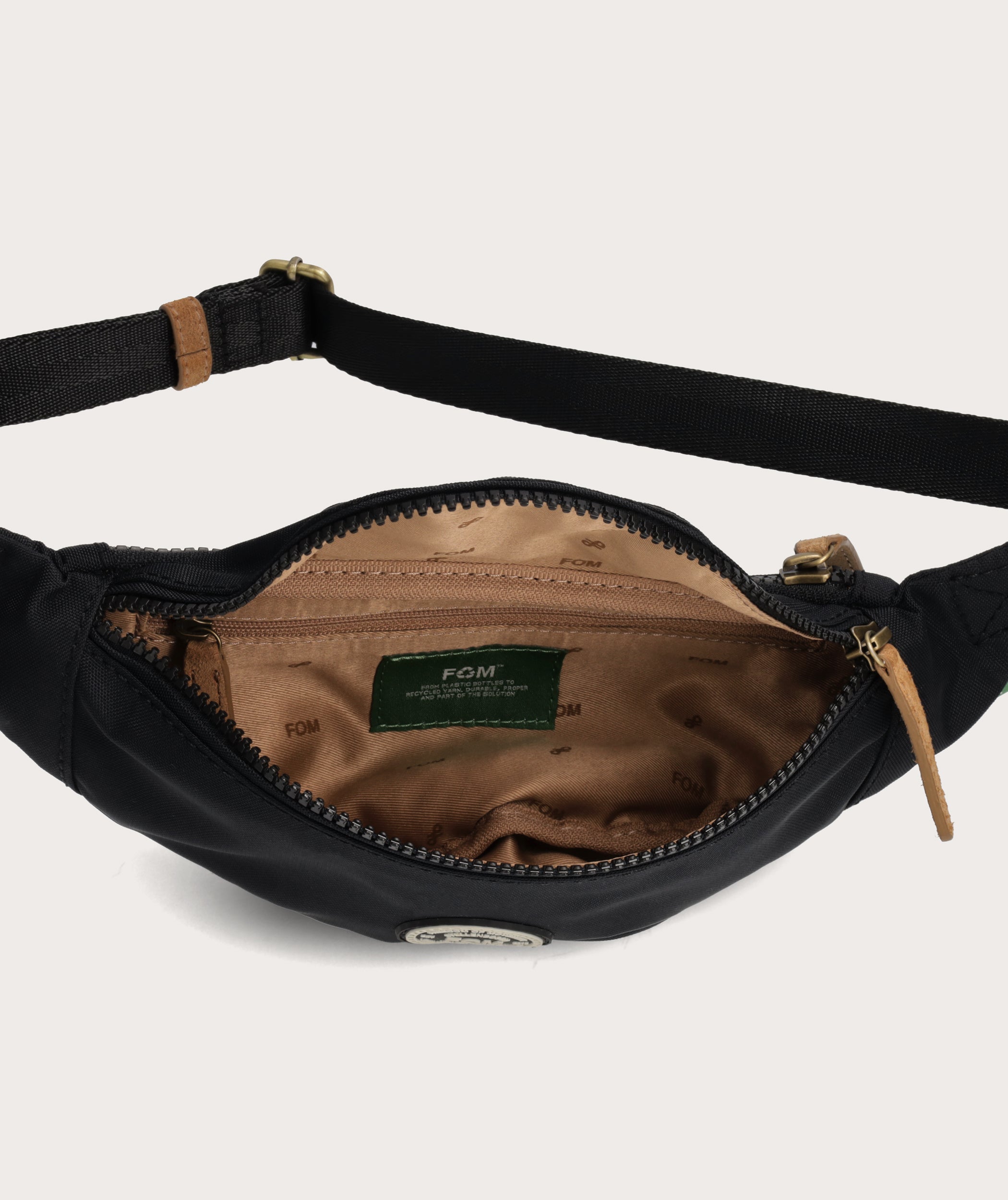 FOM Recycled Moonbag - Black
