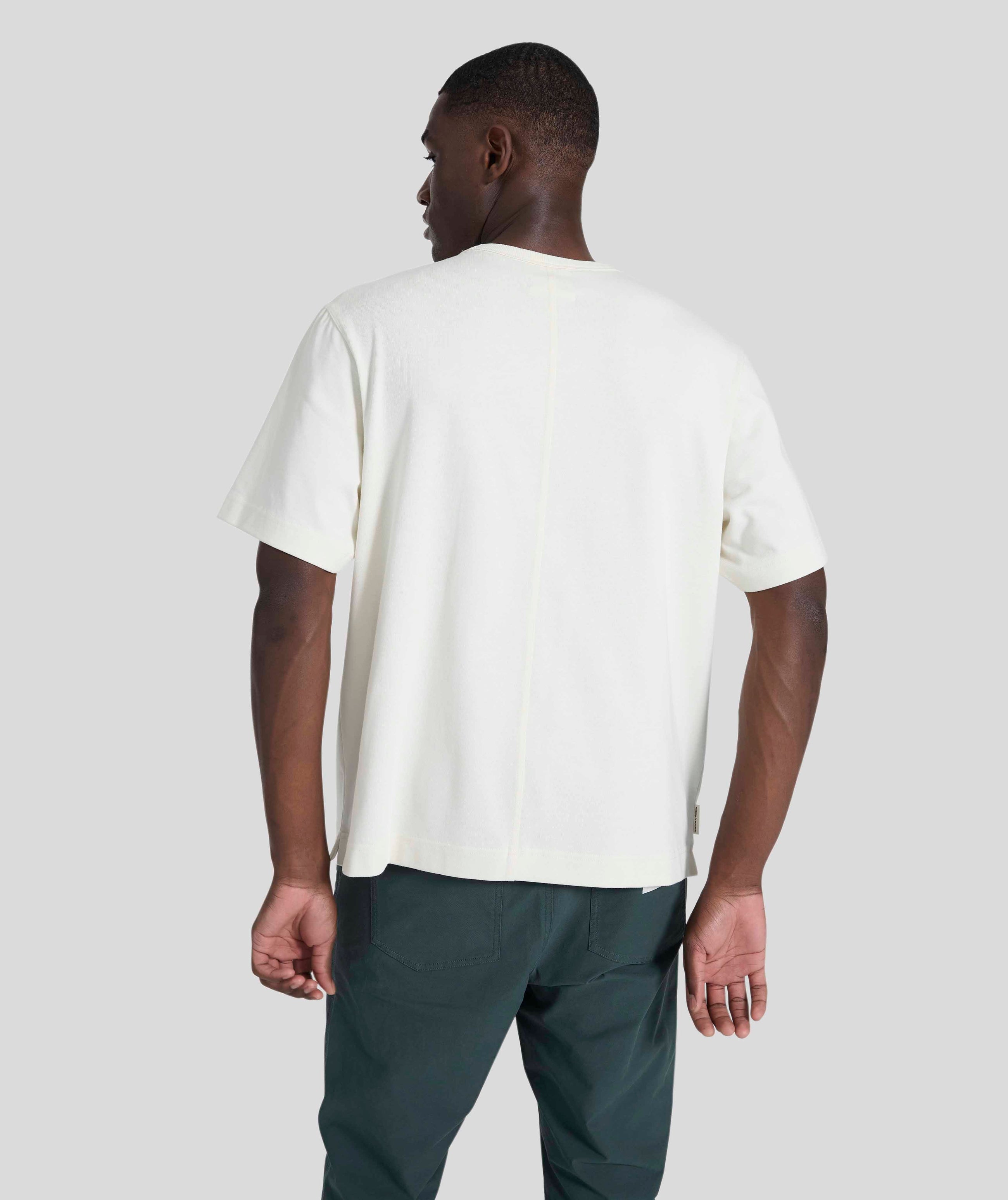 Mens Heavyweight Tee - Ivory