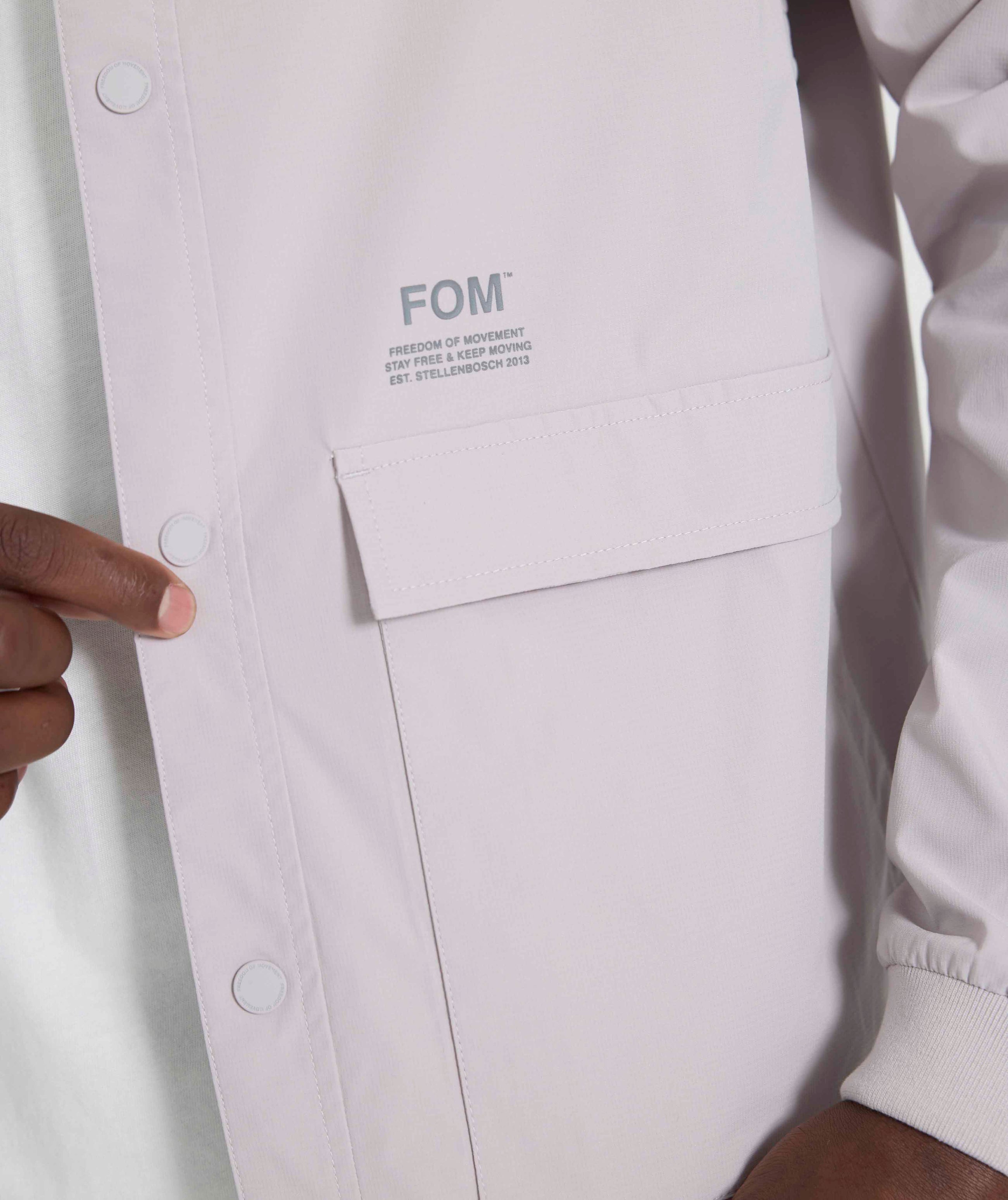 Mens Water Resistant Jacket - Light Grey