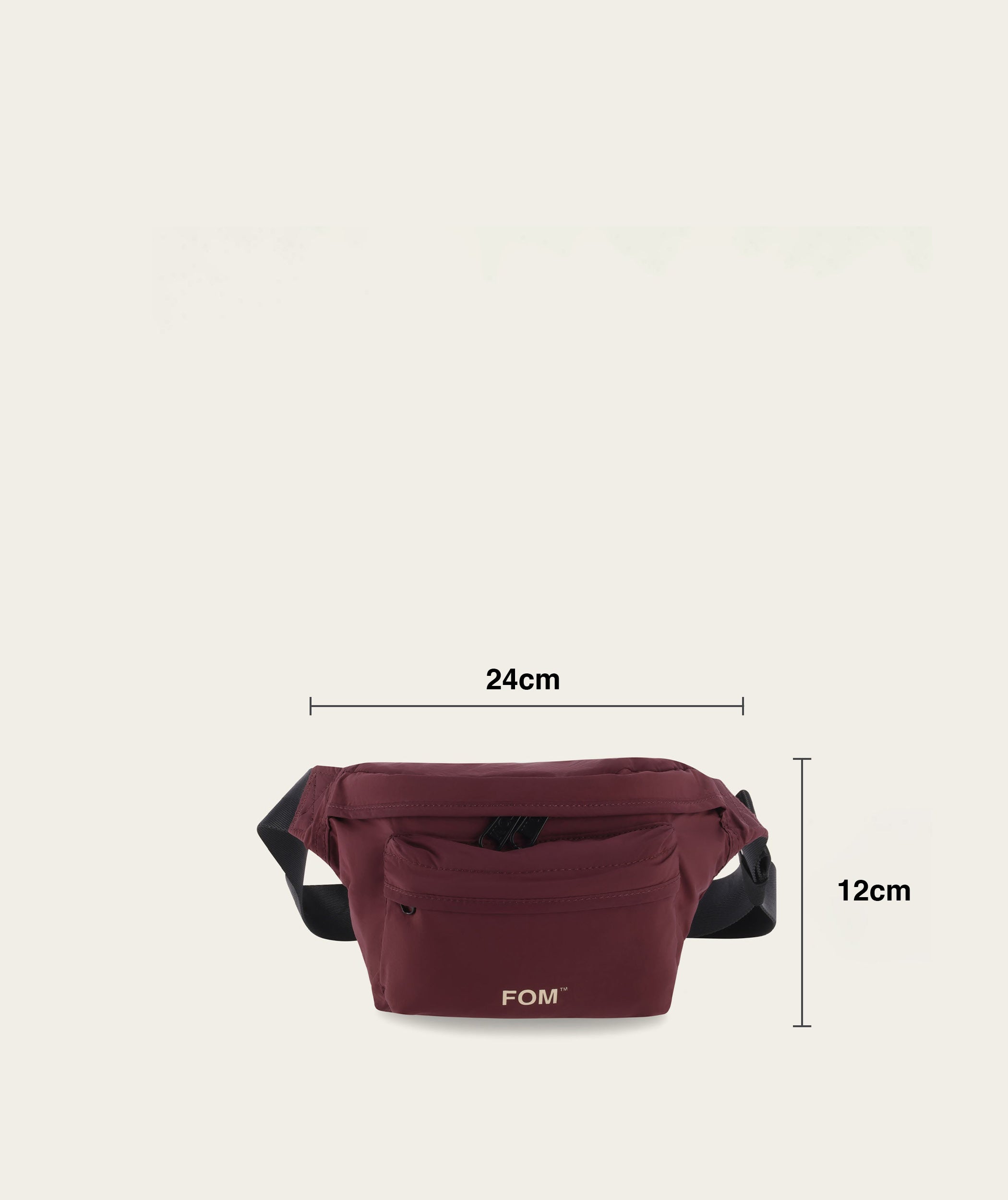 FOM Lite Moonbag - Burgundy