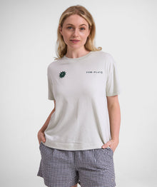 FOM x Plato Ladies Graphic T-Shirt - Matcha