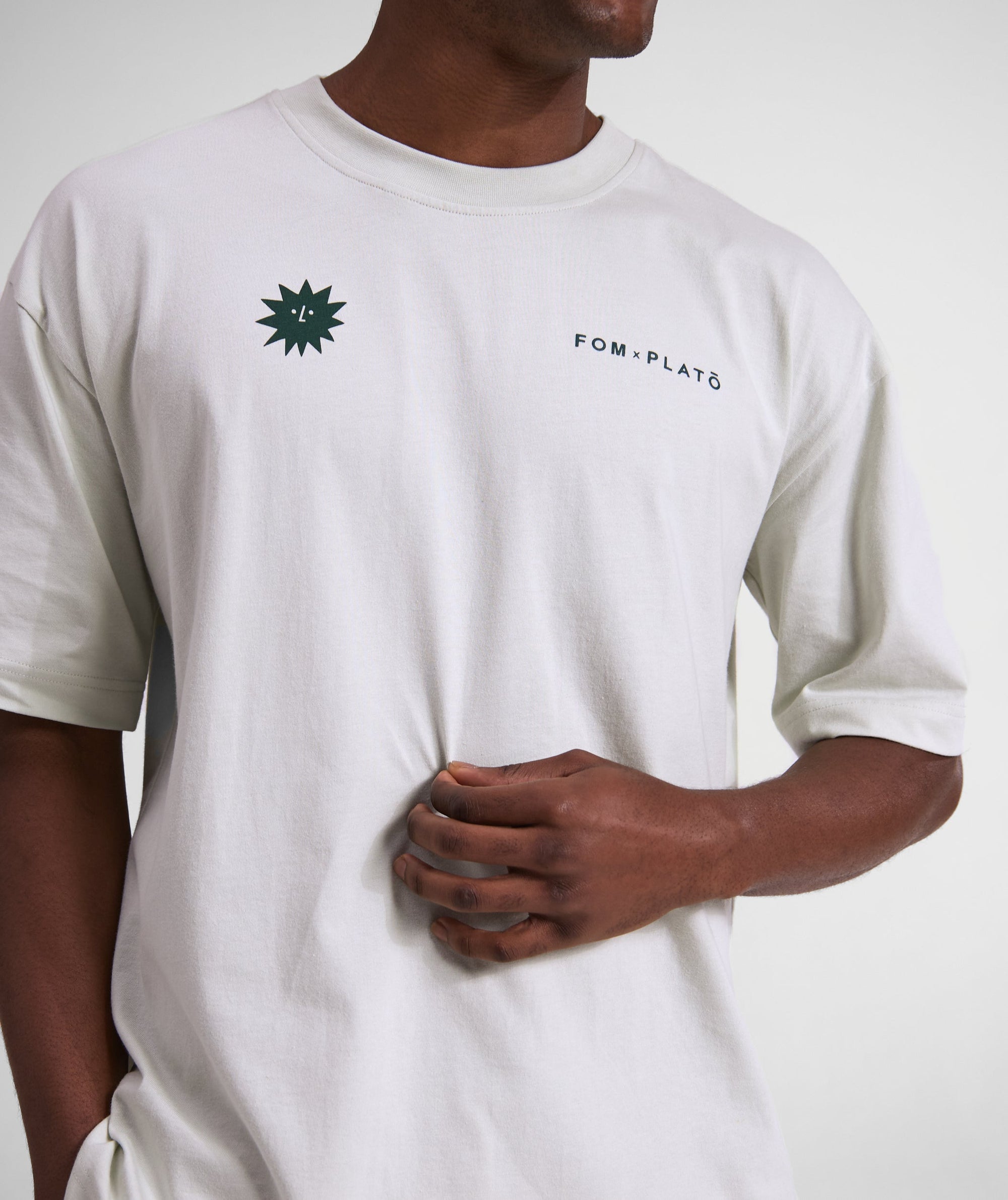 FOM x Plato Mens Graphic Tee - Matcha