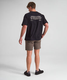Mens Seersucker Drawcord Shorts - Olive
