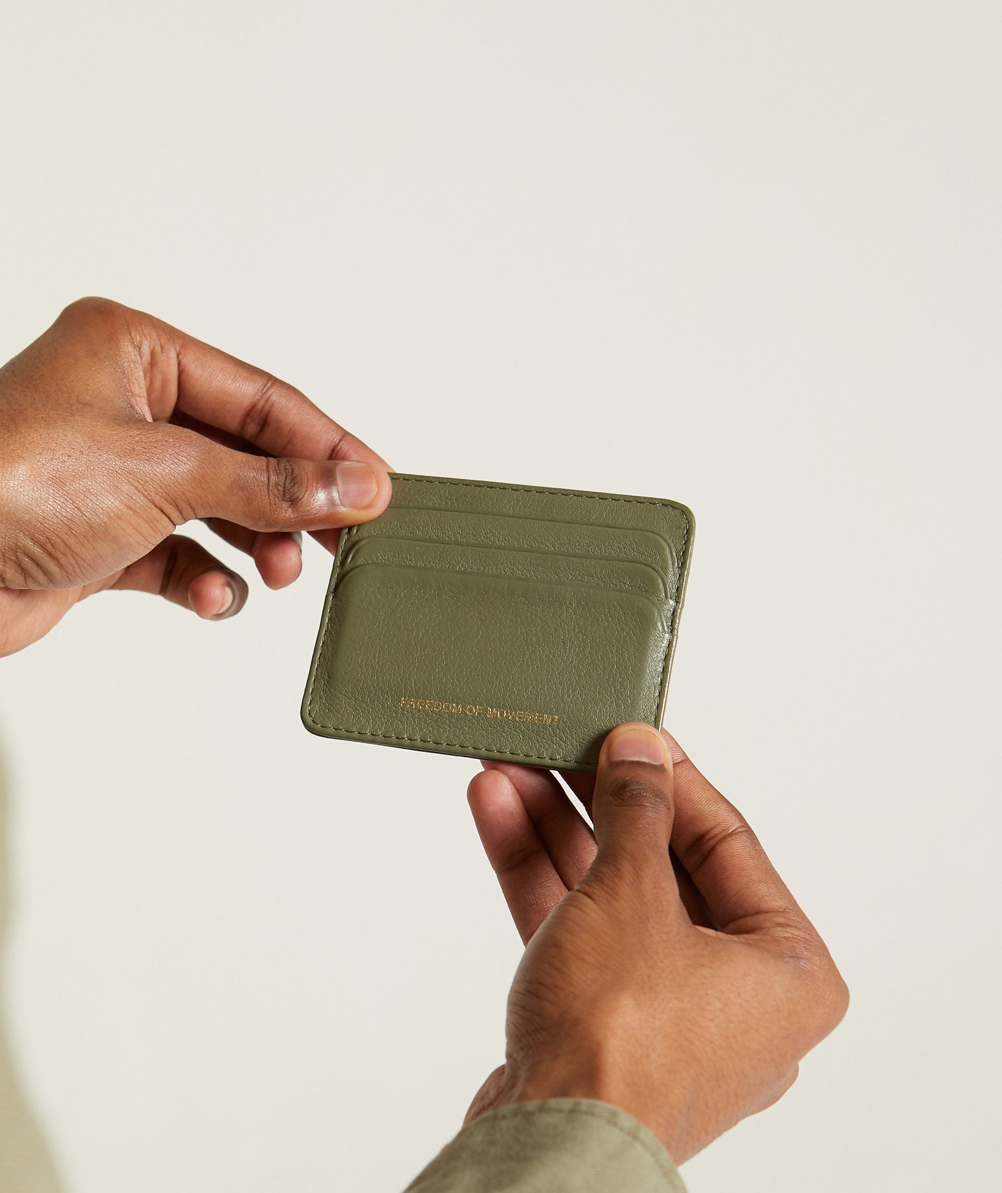 FOM Card Holder - Olive