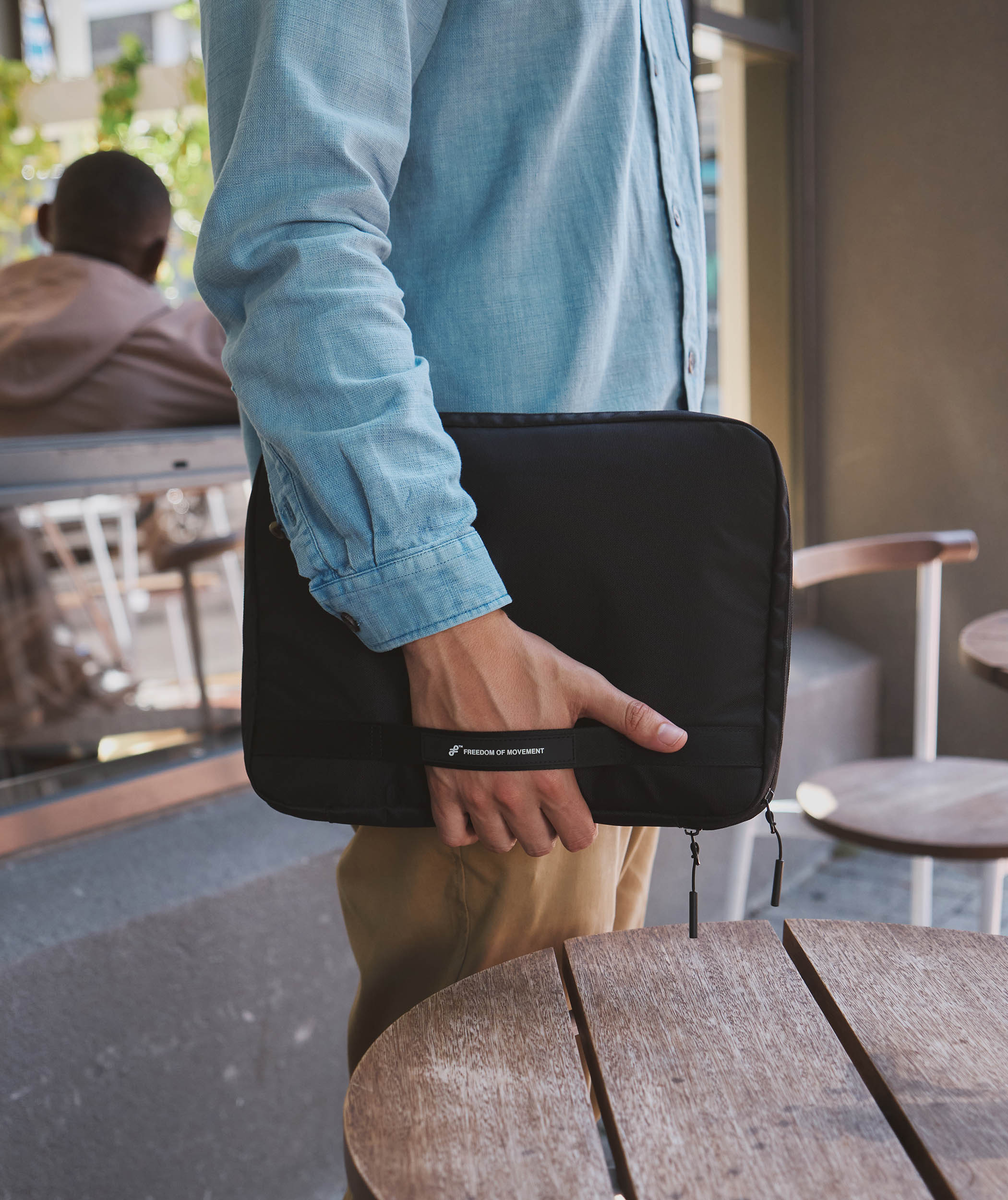 FOM Laptop Organiser - Black