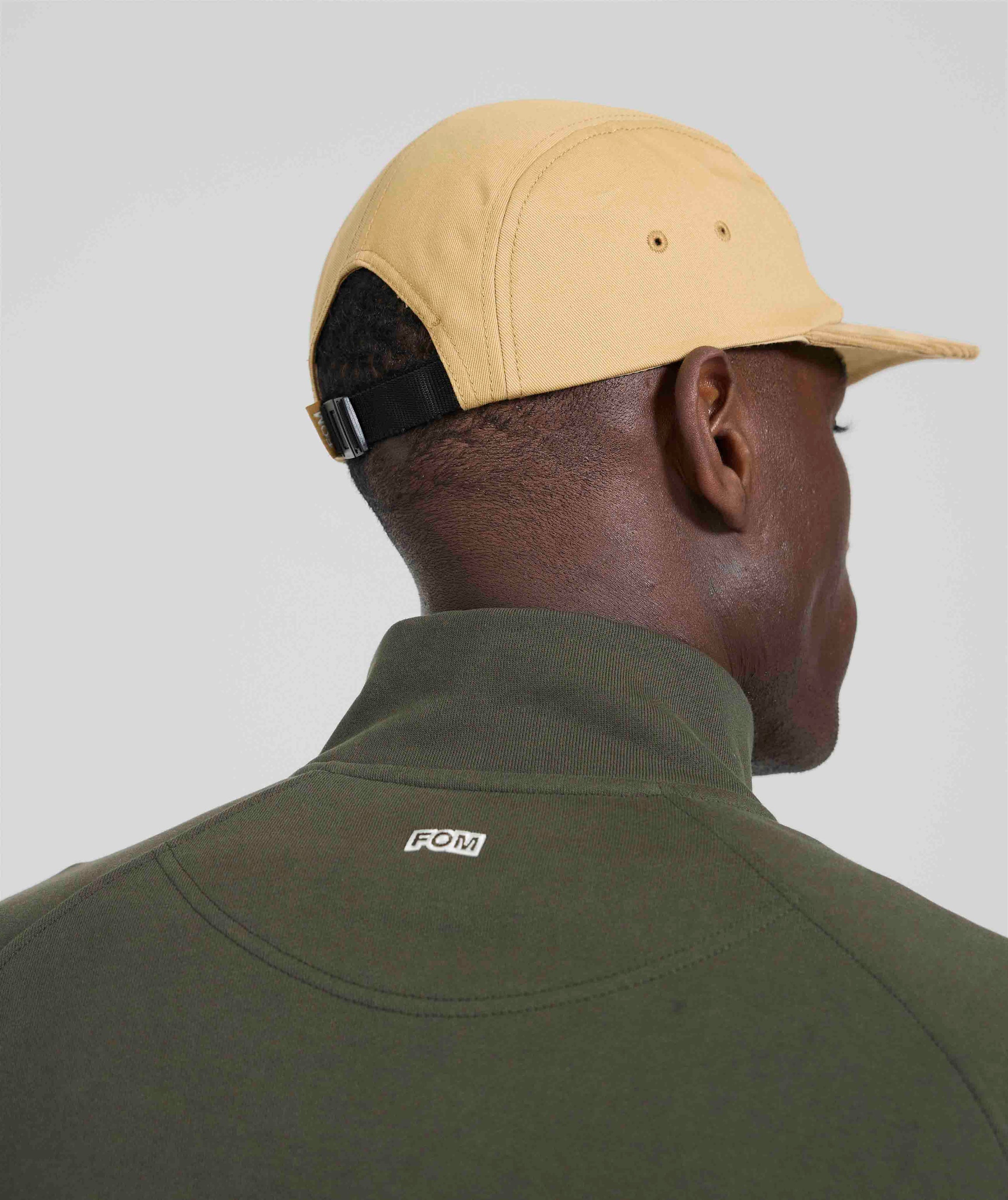 5 Panel Twill/Corduroy Cap - Stone