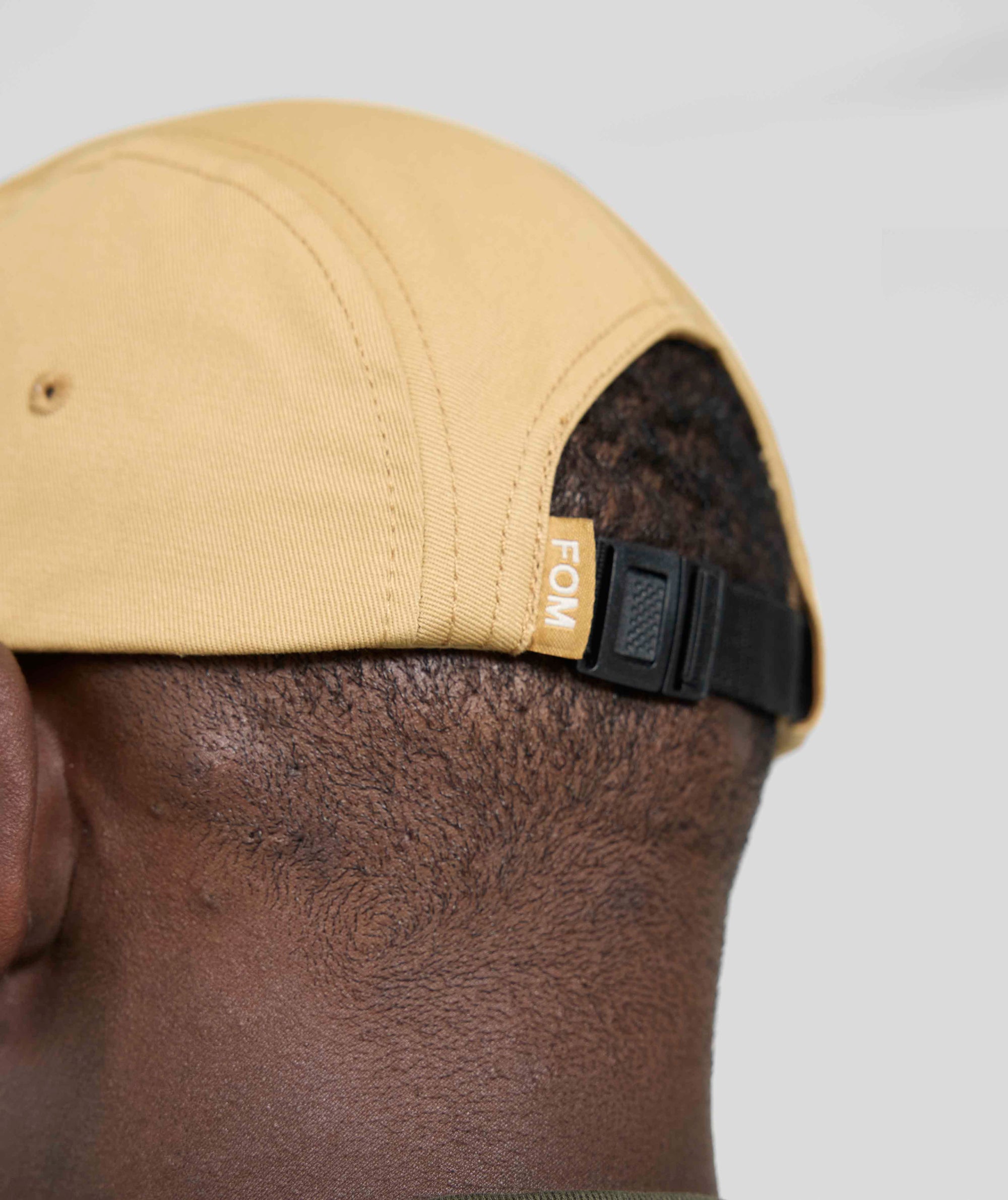 5 Panel Twill/Corduroy Cap - Stone