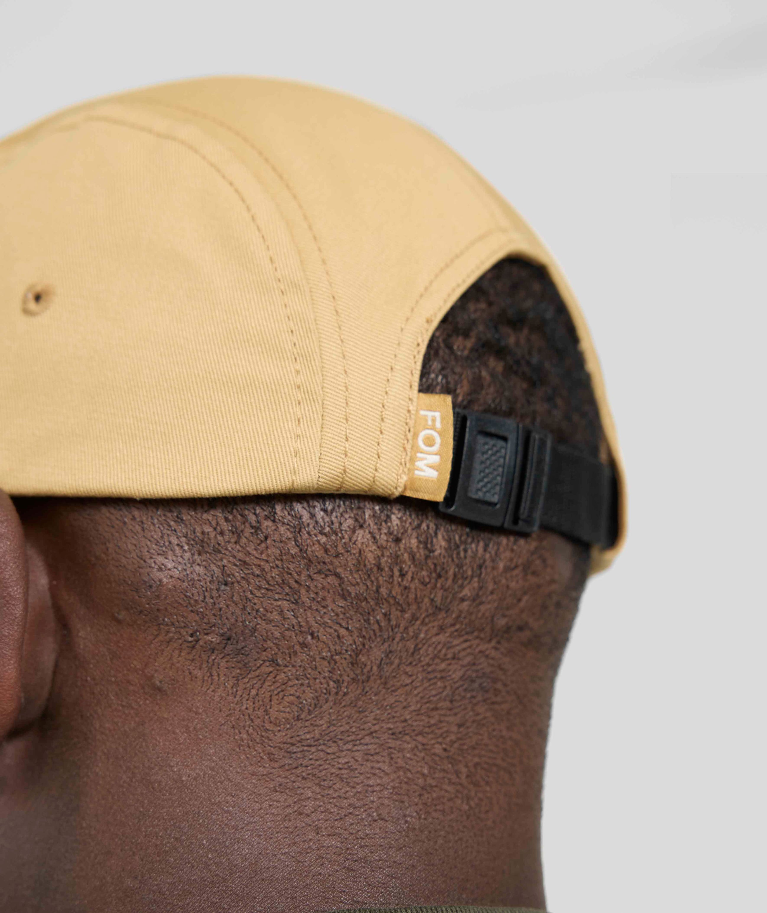5 Panel Twill/Corduroy Cap - Stone