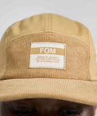 5 Panel Twill/Corduroy Cap - Stone