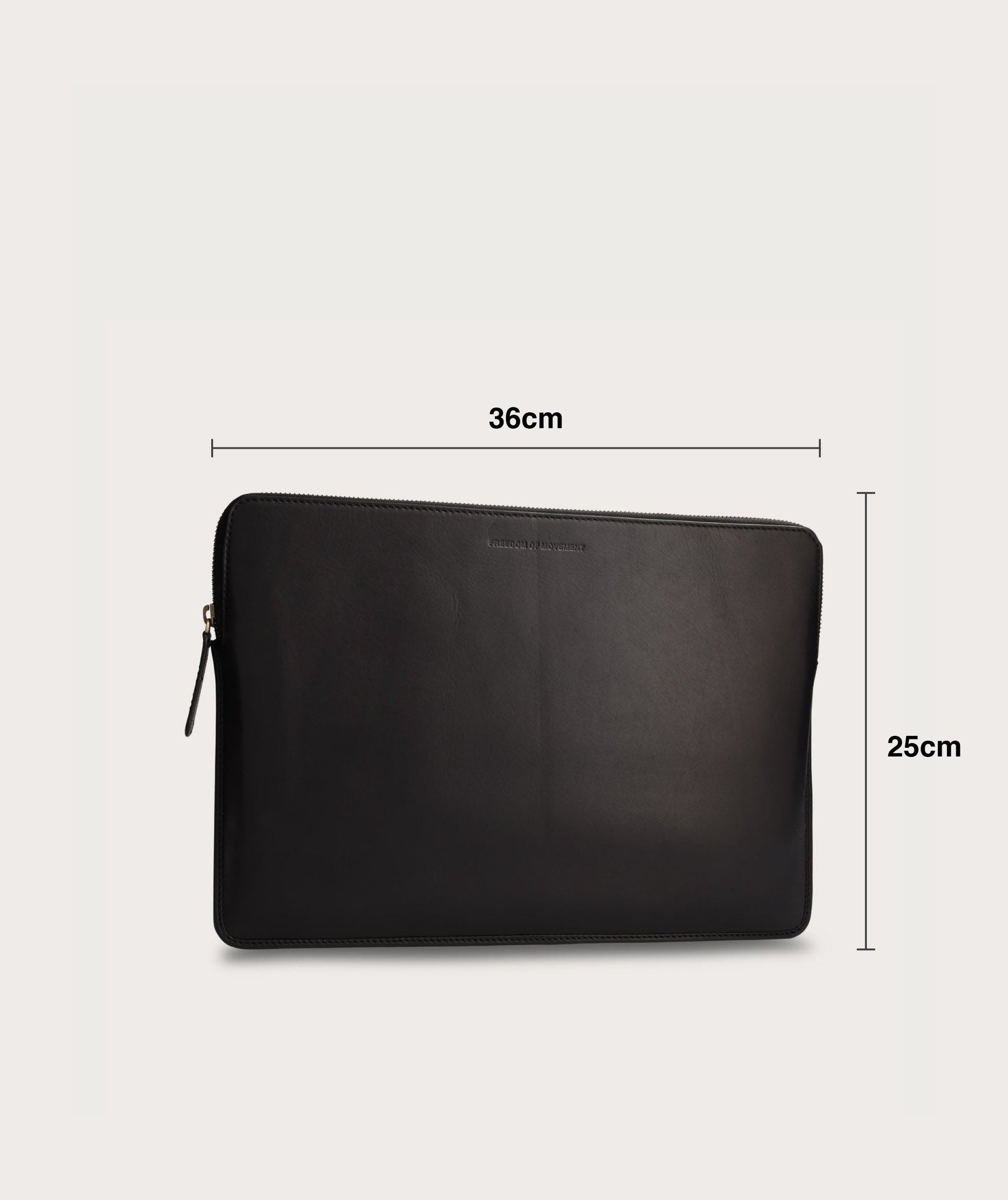 FOM Laptop Pouch 13" - Pecan