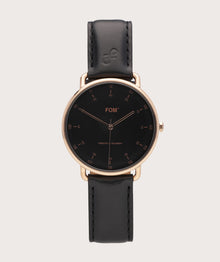 Balboa Black/ Rose Gold - Black
