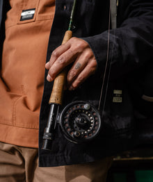 Mens Cotton Blend Anorak - Clay