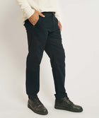 FOM x Kolisi Brushed Twill Tapered Pants - Black