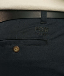 FOM x Kolisi Brushed Twill Tapered Pants - Black
