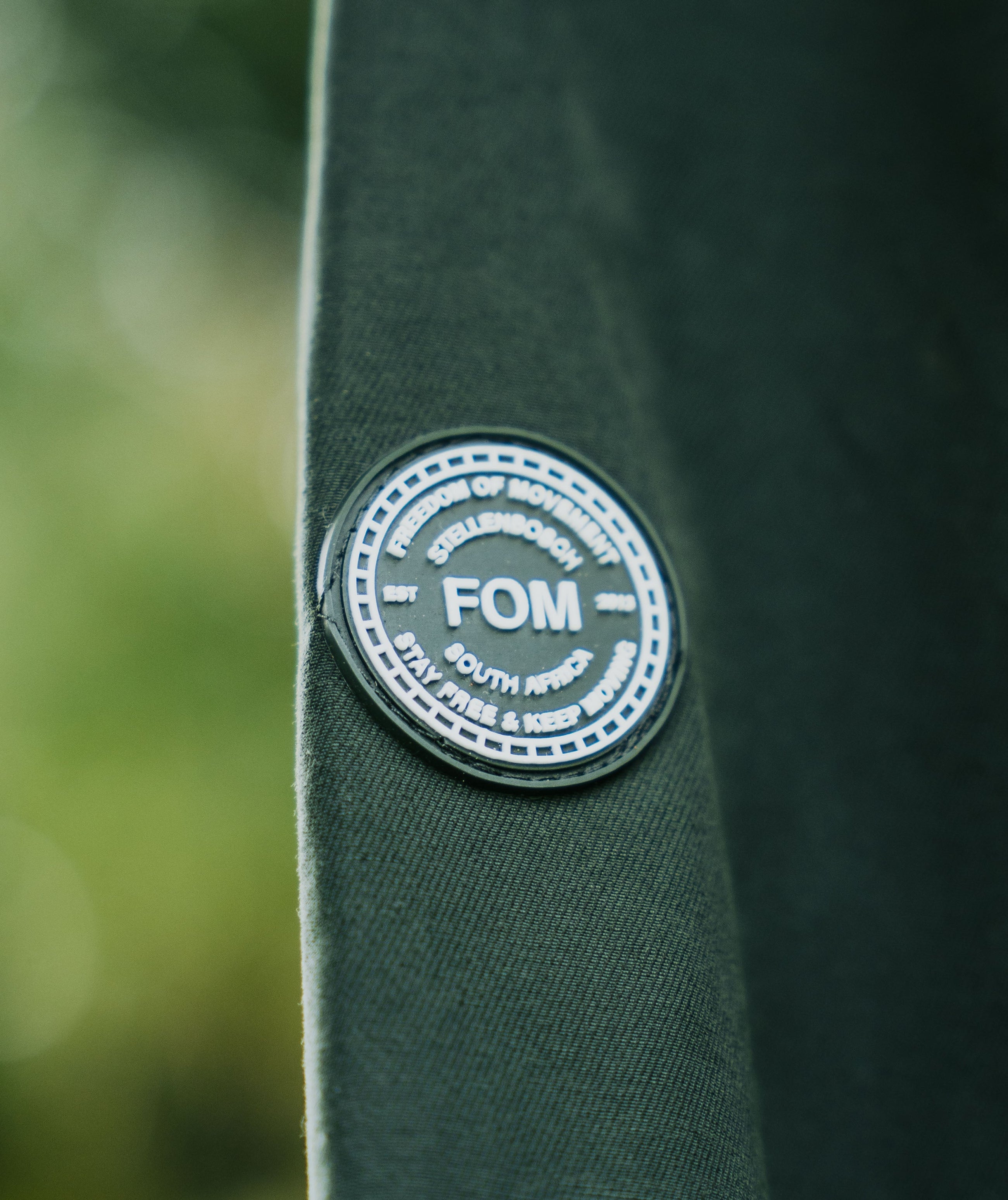 Mens Cotton Blend Anorak - Forest