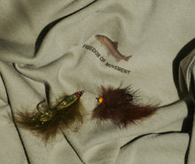 Mens Rainbow Trout Regular Tee - Creek Green