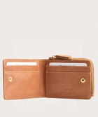 Bifold Zip Wallet - Nude