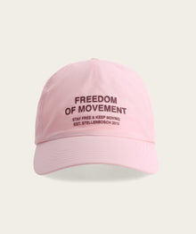 Unstructured 5 Panel Nylon Cap - Rose Bisque