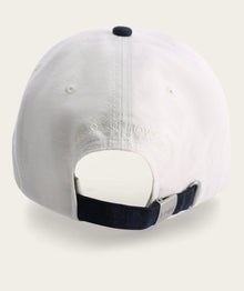 Colour Block Dad Cap - Off-White & Ink