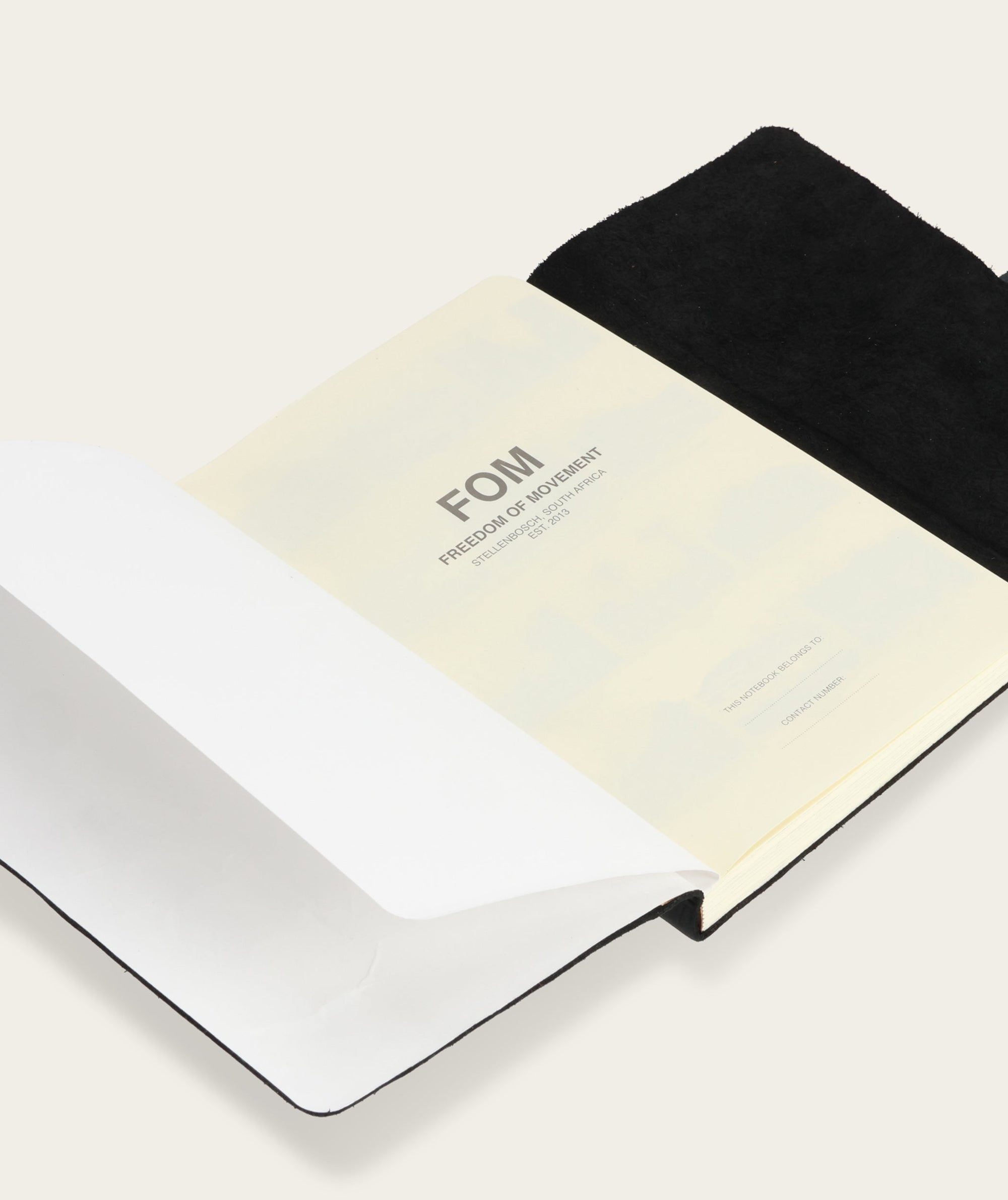 FOM Notebook - Black