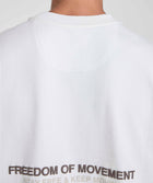 Men's Fleece Crew Neck Tee - Ivory