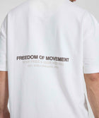 Men's Fleece Crew Neck Tee - Ivory