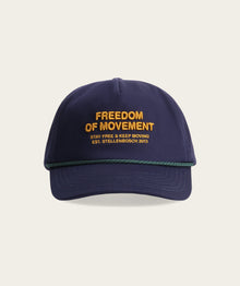 FOM Cotton Twill Structured Cap - Navy