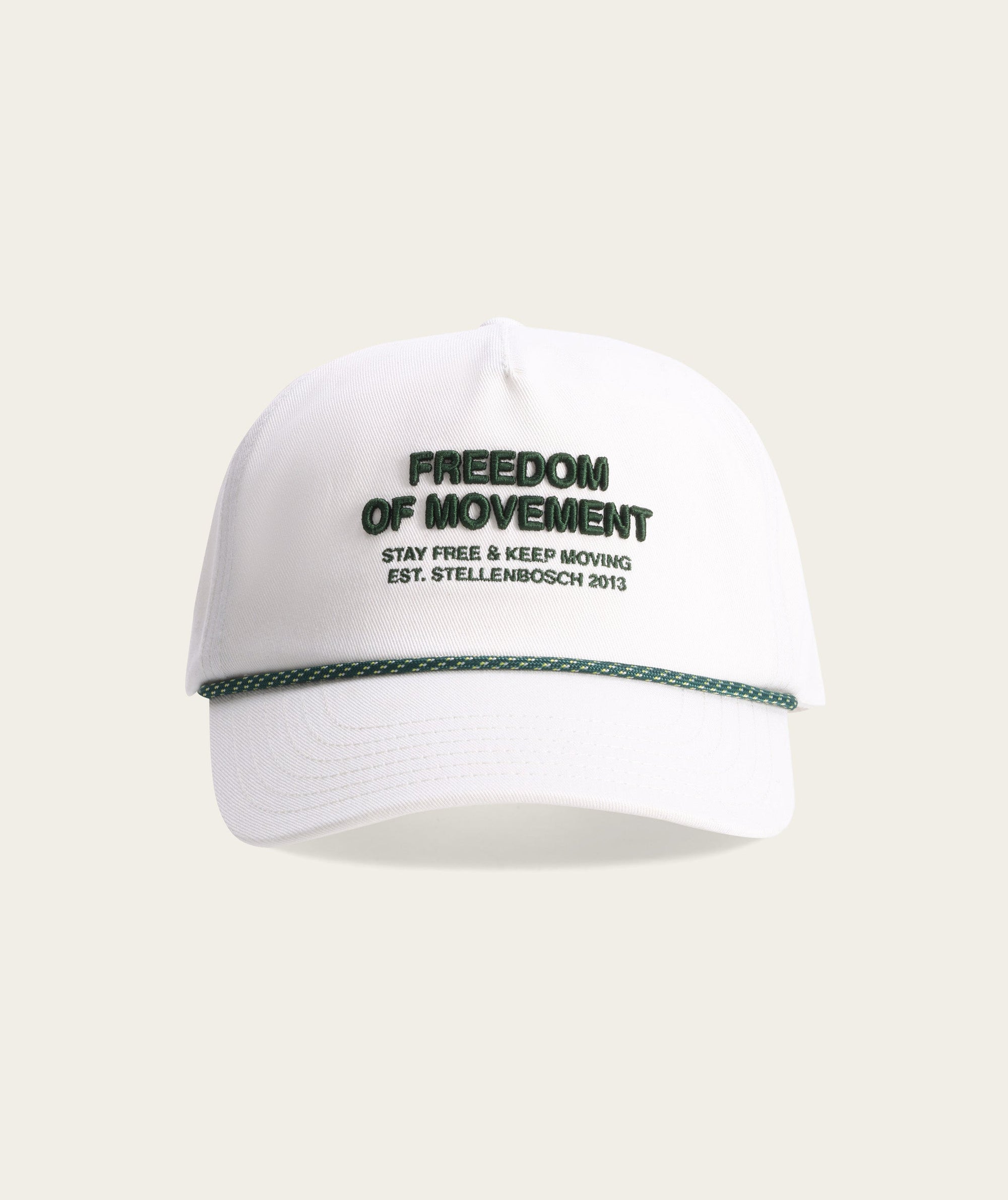 FOM Cotton Twill Structured Cap - Ecru