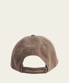 6 Panel Cotton Canvas Cap - Washed Mocha