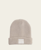 Waffle Knit Beanie - Vintage White