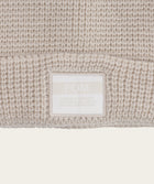 Waffle Knit Beanie - Vintage White