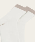 Socks Active - Optic White/ Light Grey FOM (Size 8-12)