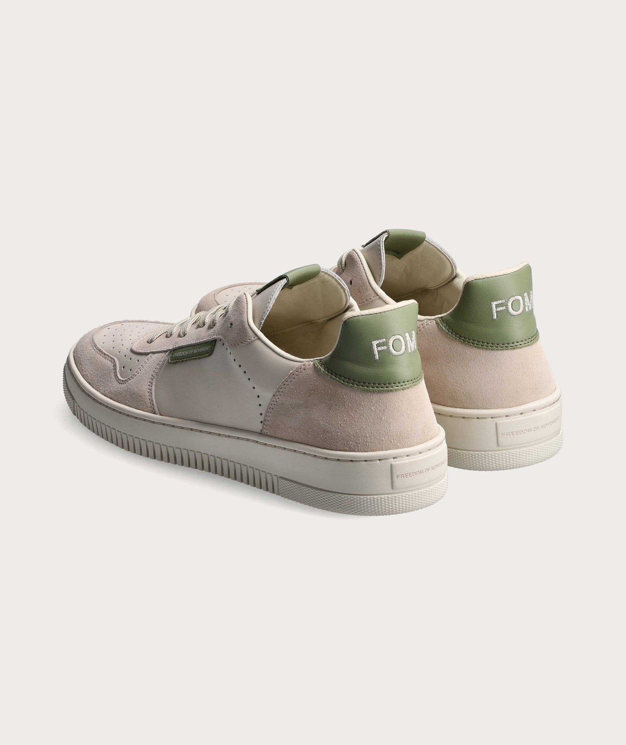 FOM Mens Tekkie - Off-White/ Matcha