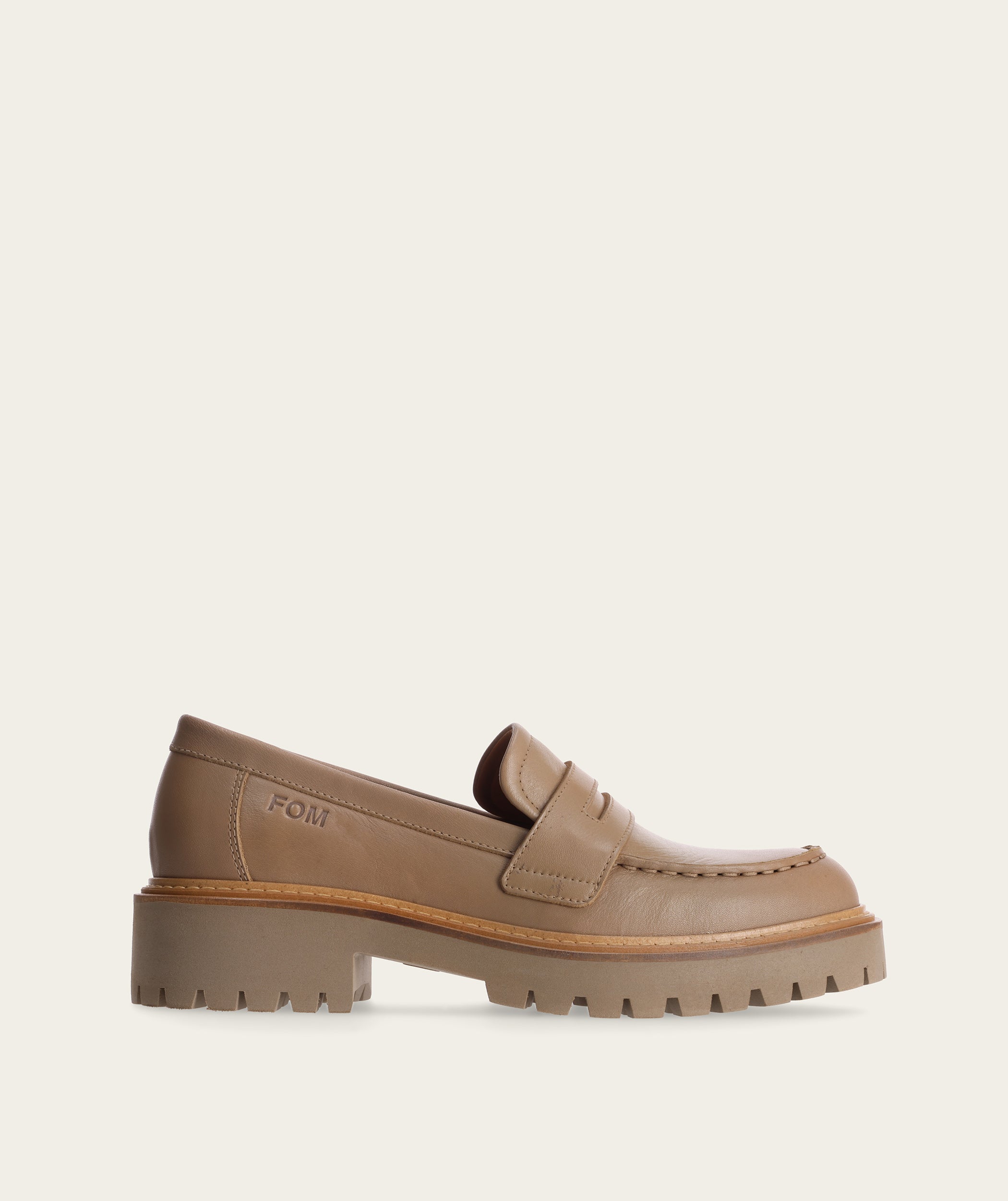 FOM Penny Loafer - Taupe