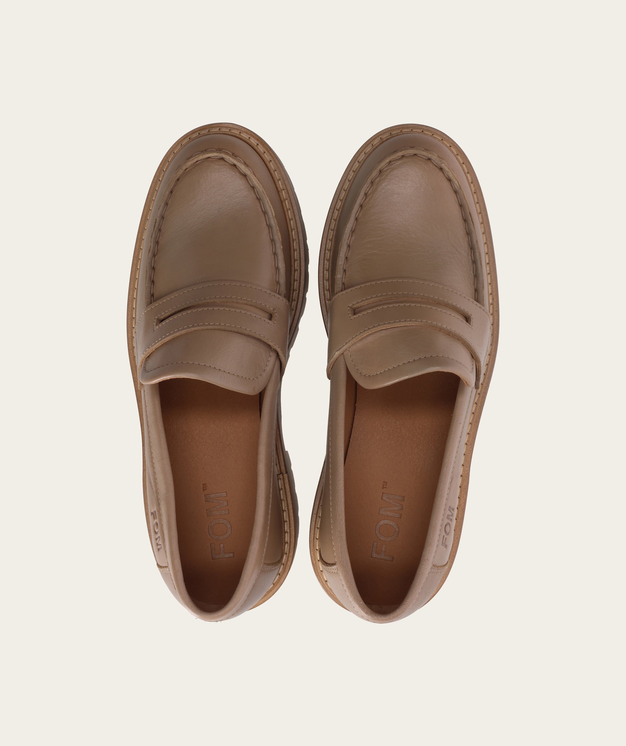 FOM Penny Loafer - Taupe