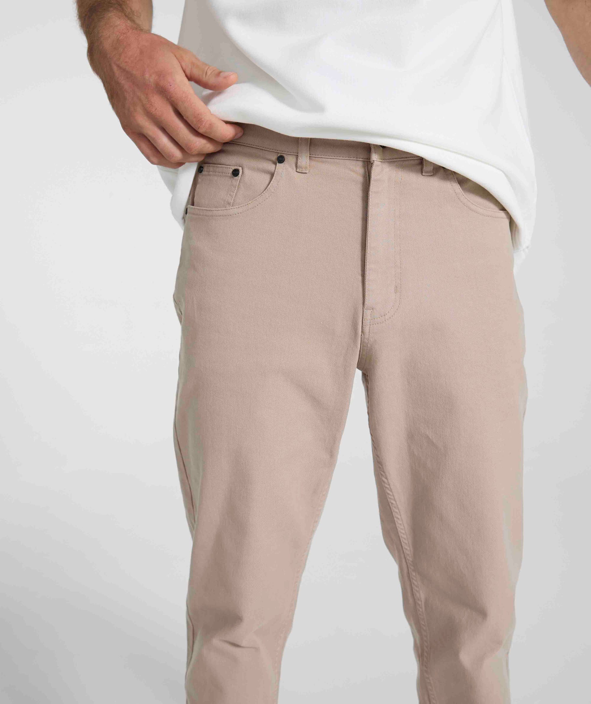 FOM x Kolisi Denim Pants - Sand