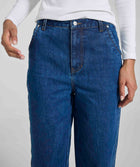 Ladies Barrel Denim - Indigo