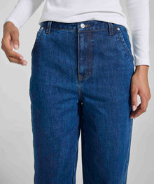 Ladies Barrel Denim - Indigo