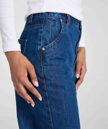 Ladies Barrel Denim - Indigo