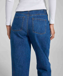 Ladies Barrel Denim - Indigo