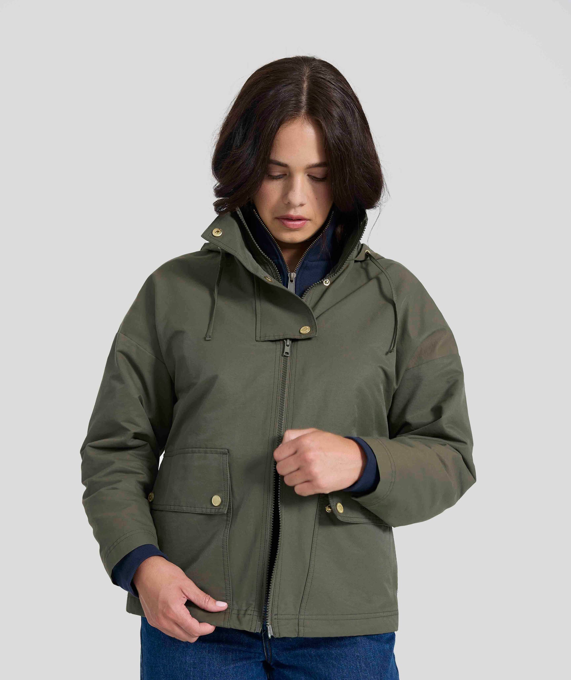 Ladies Field Jacket - Olive