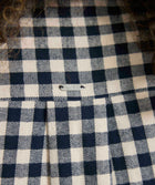 Ladies Gingham Shirt - X Navy