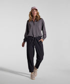 Ladies 1/4 Zip Sweater - Slate