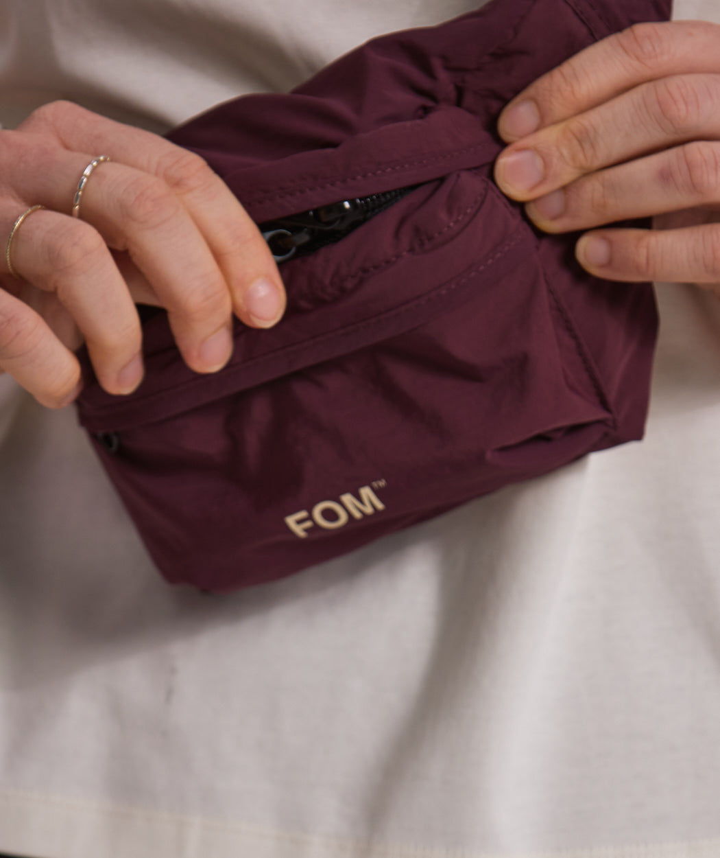 FOM Lite Moonbag - Burgundy