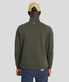 Mens Regular 1/4 Zip Sweat - Dark Olive