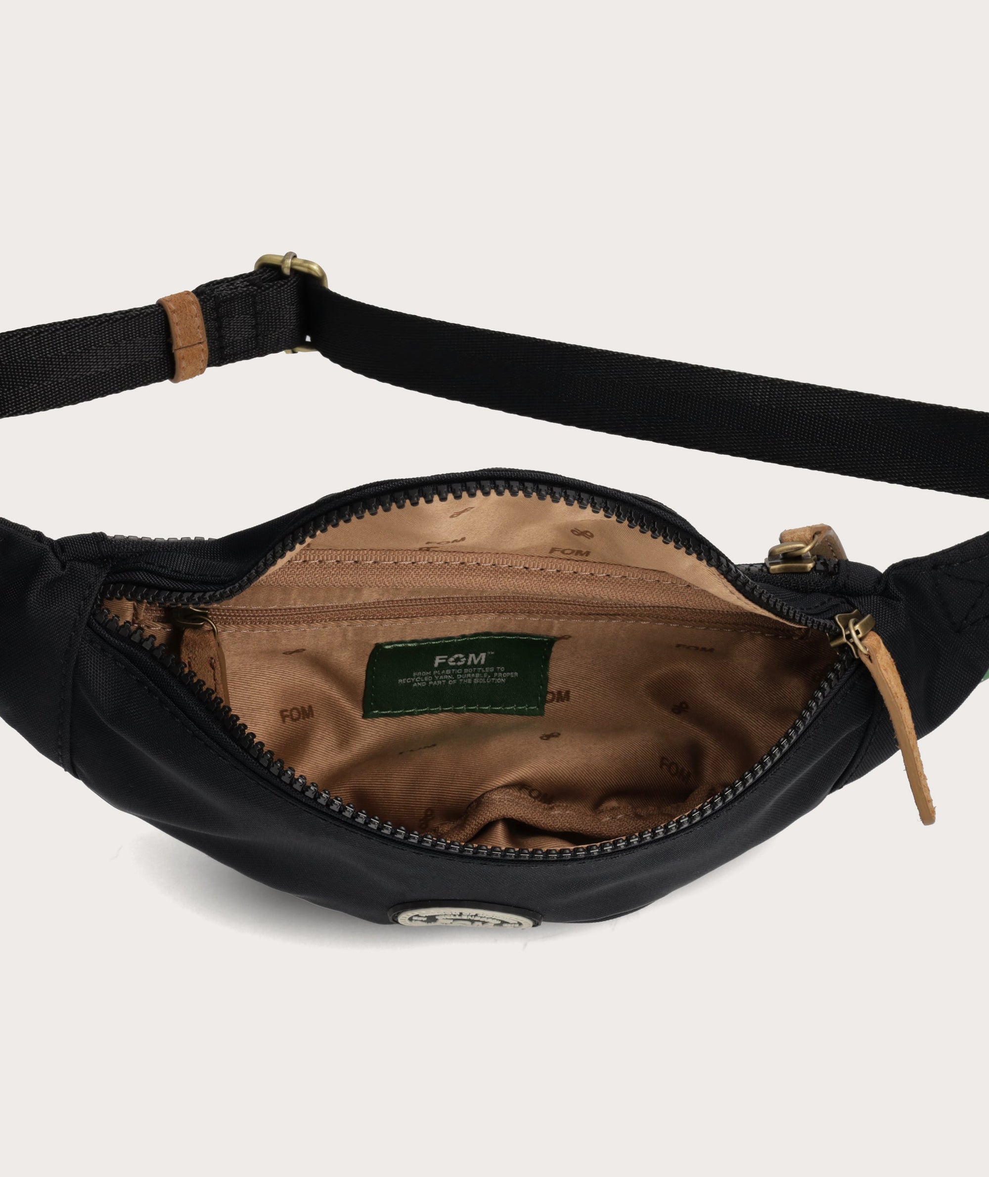 FOM Recycled Moonbag - Black